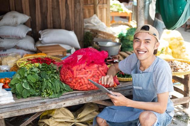  Jualan  Sayur  Go Digital Pembayaran Cashless Jadi Trend 