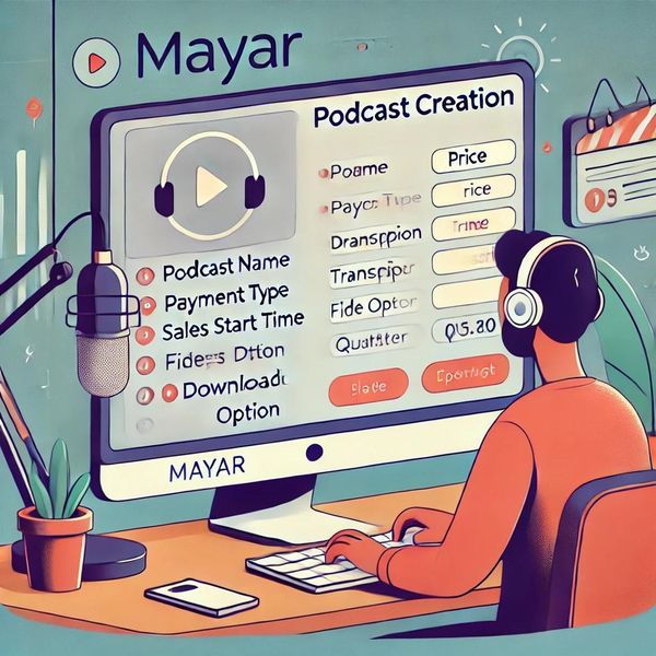 Optimalkan Kreativitas: Membuat dan Menjual Podcast di Platform Mayar